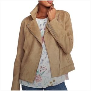 Old Navy Stretch Suede Moto Style Jacket